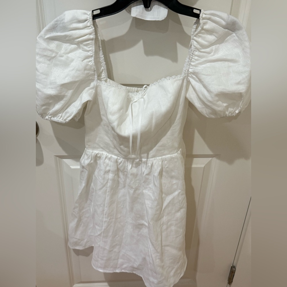 Reformation Malvina Linen Dress NWT - Picture 5 of 6